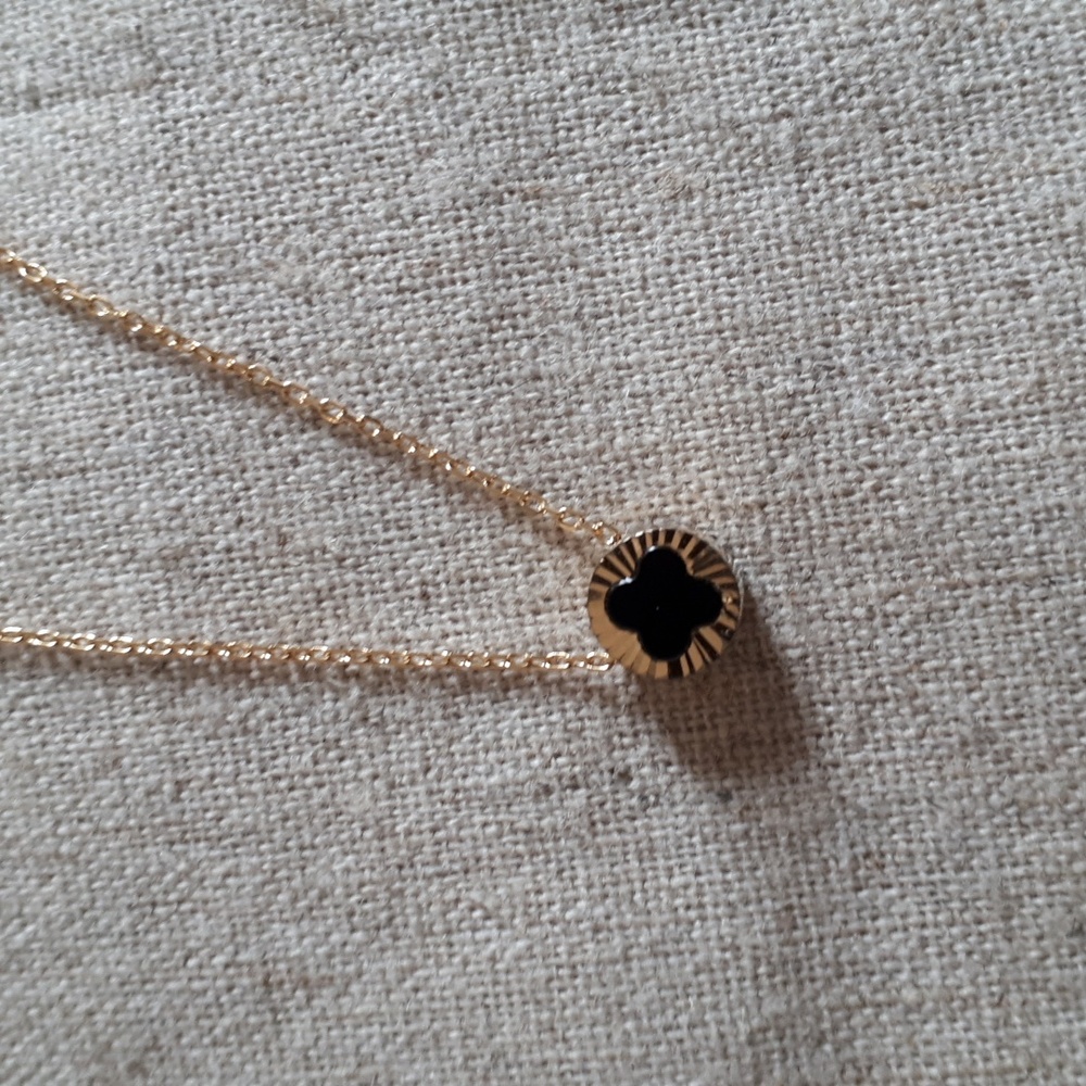 Rachel Zoe Gold Plated Sterling Silver Necklace - Reversible